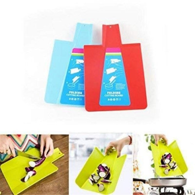 2 In 1 Slap Chop Folding Fruit (Multicolor) Single Piece