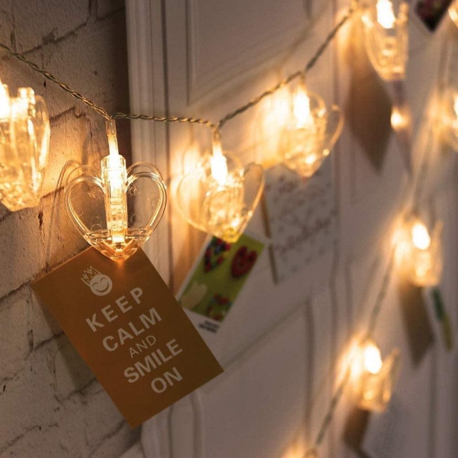 Heart Shape Led Light (10 Pcs)