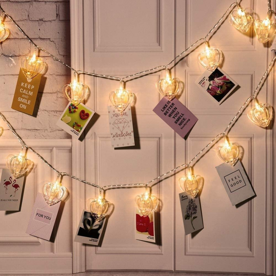 Heart Shape Led Light (10 Pcs)