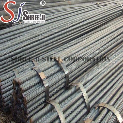 Deformed Steel Bar - Color: Silver