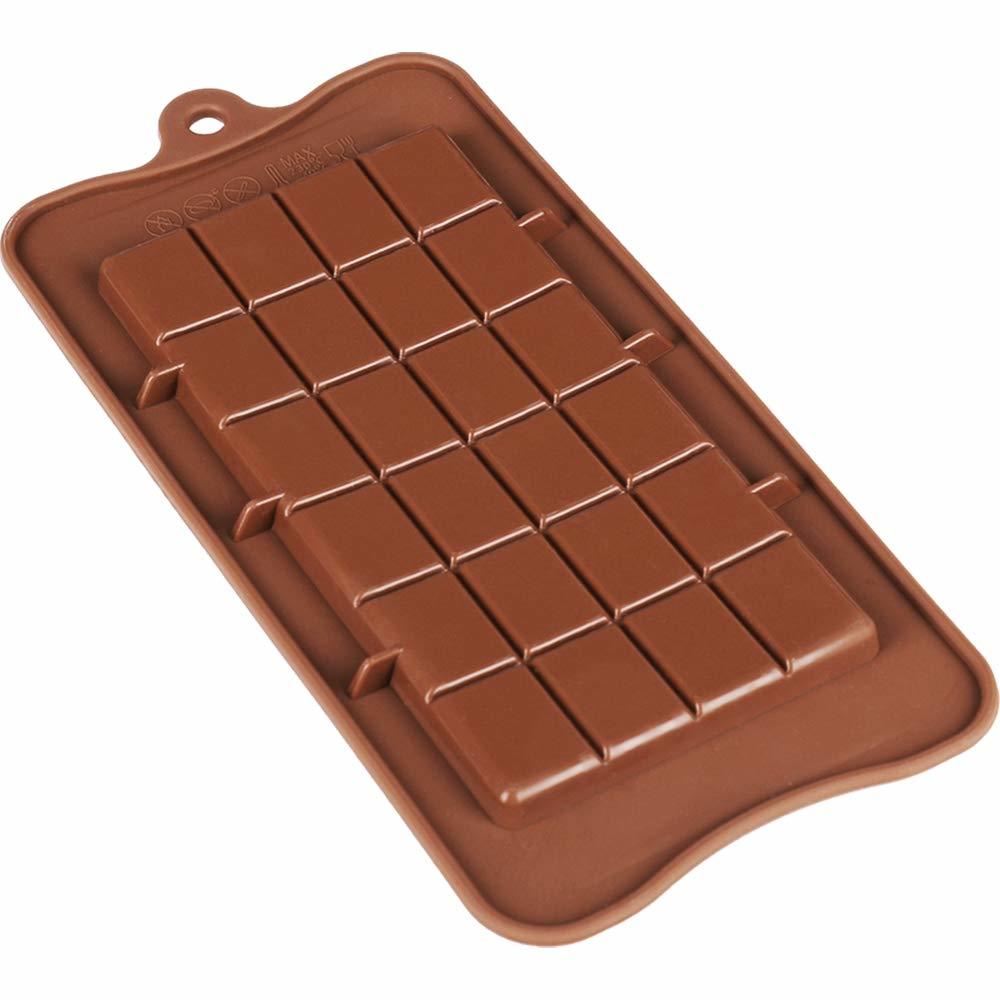 Brown 24 Grid Silicon Square