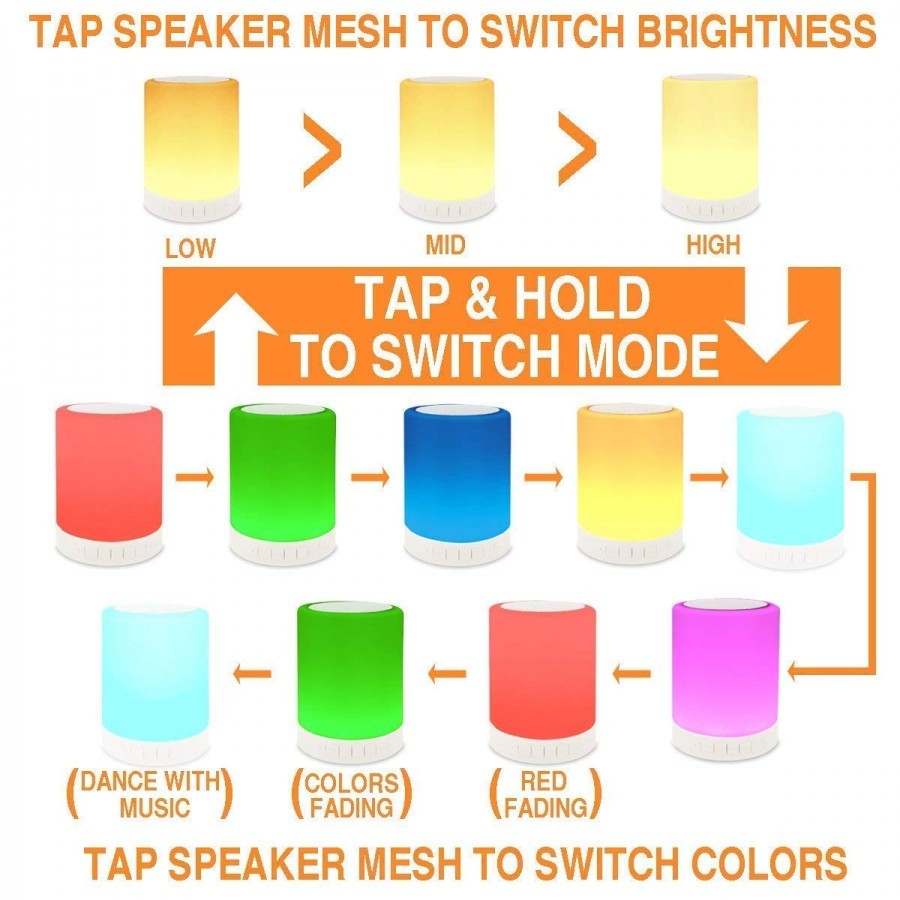 Touch Light Speaker