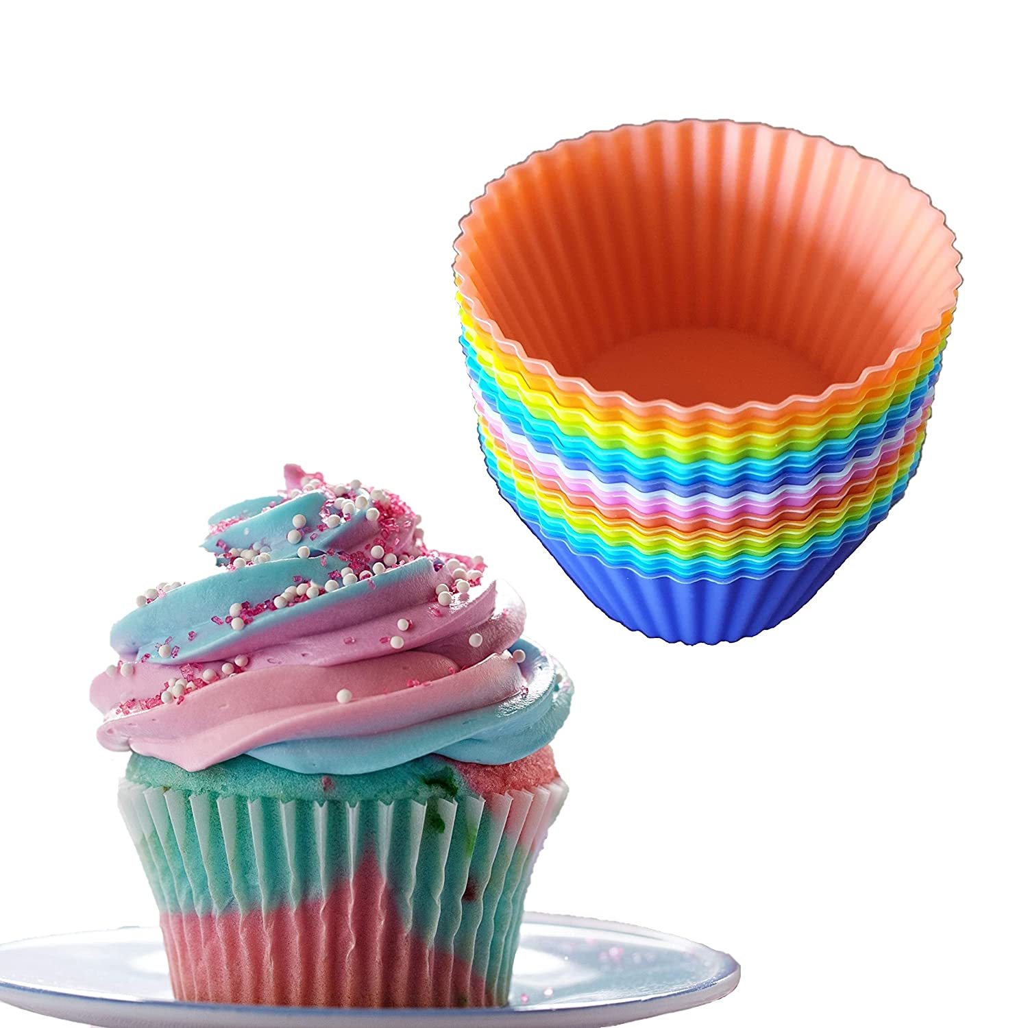Multi 12 Silicon Muffins Mold