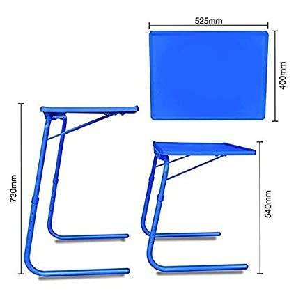 Blue Multipurpose Adjustable Study Table