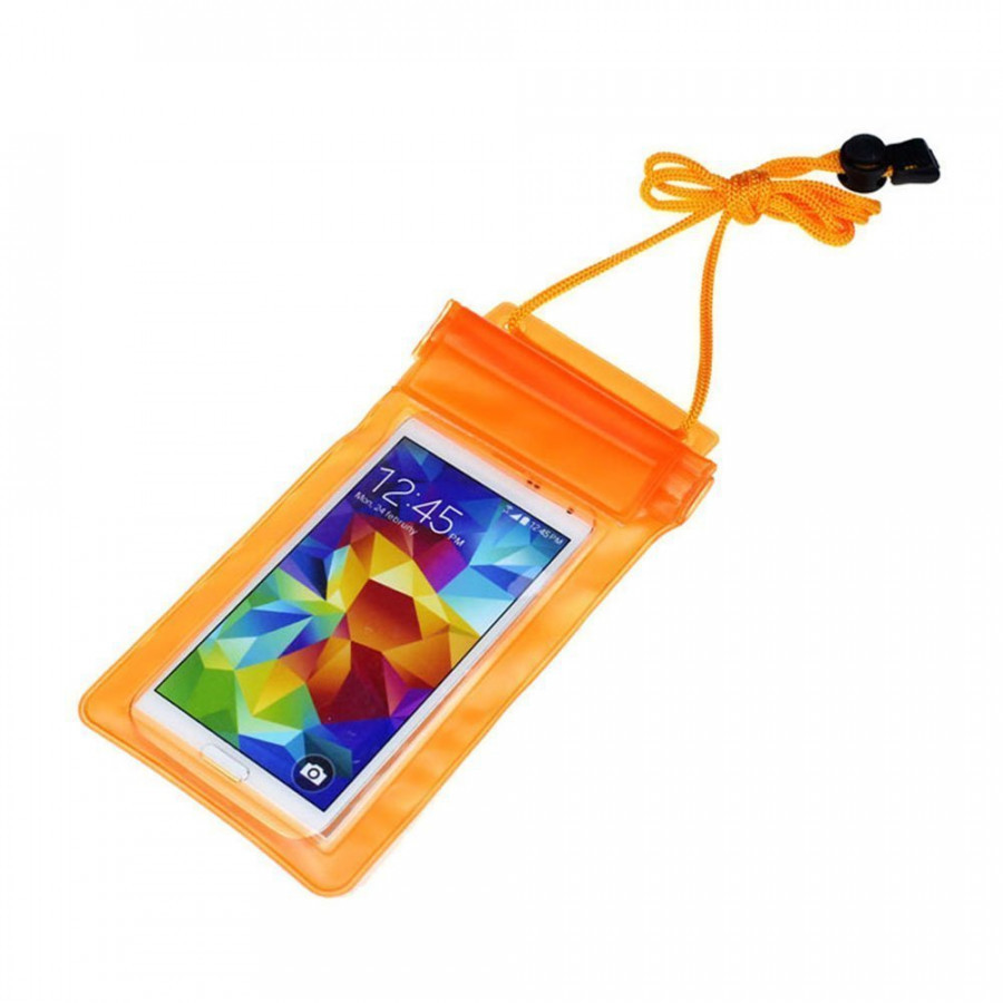 Waterproof Mobile Pouch - Pvc Material, Transparent Color, Universal Size | Lightweight, Sealable Closure, Ideal For Swimming, Angling, Diving