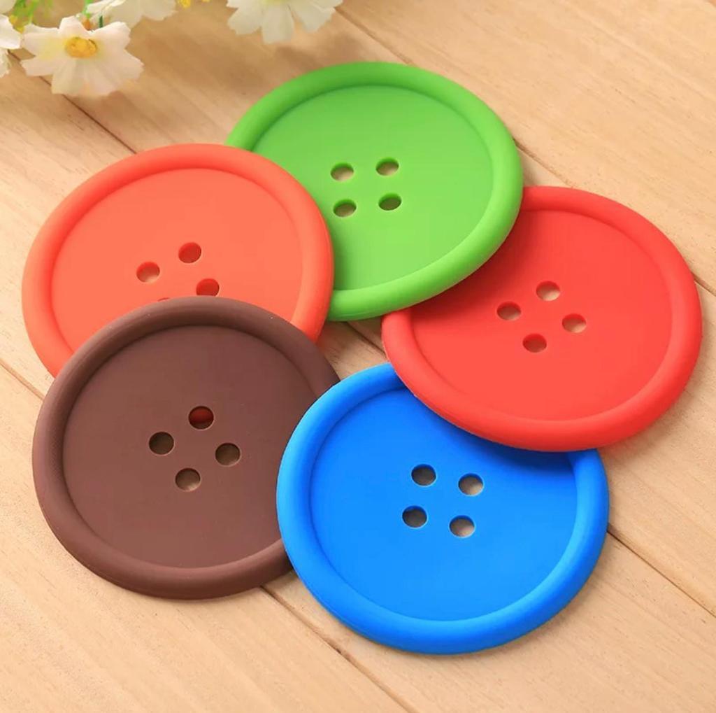 Multi 5 Pcs Silicon Button