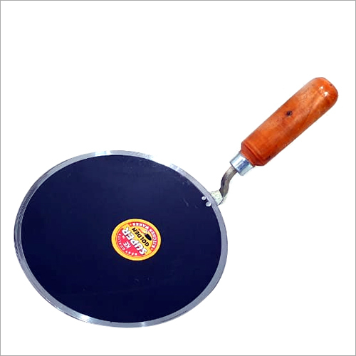Iron Tawa With Wooden Handle