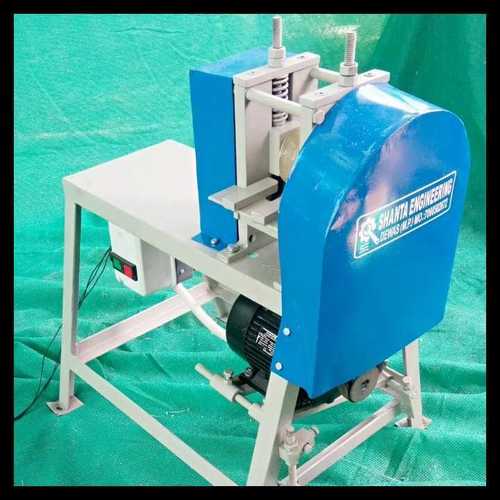 White And Blue Bamboo Thin Slicer Machine