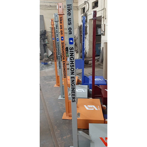 Badminton Pole - Durable Aluminum, Adjustable Height, Lightweight Design For Indoor And Outdoor Use