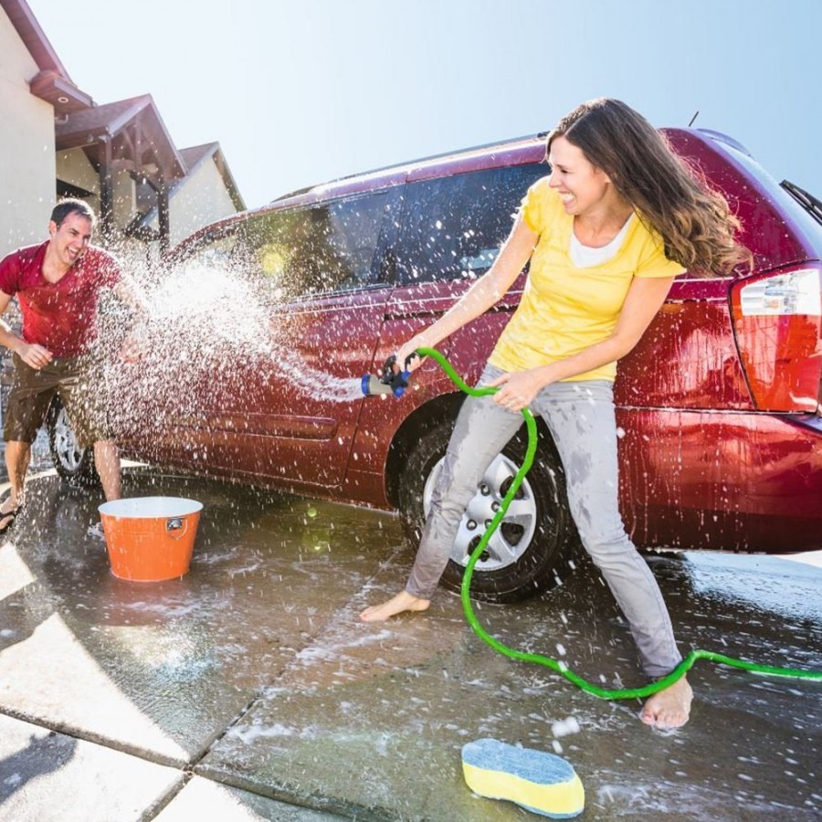 High-pressure Pistol Grip Spray Gun - Aluminum Body, Copper Alloy Head | Versatile Cleaning For Vehicles, Homes, & Gardens