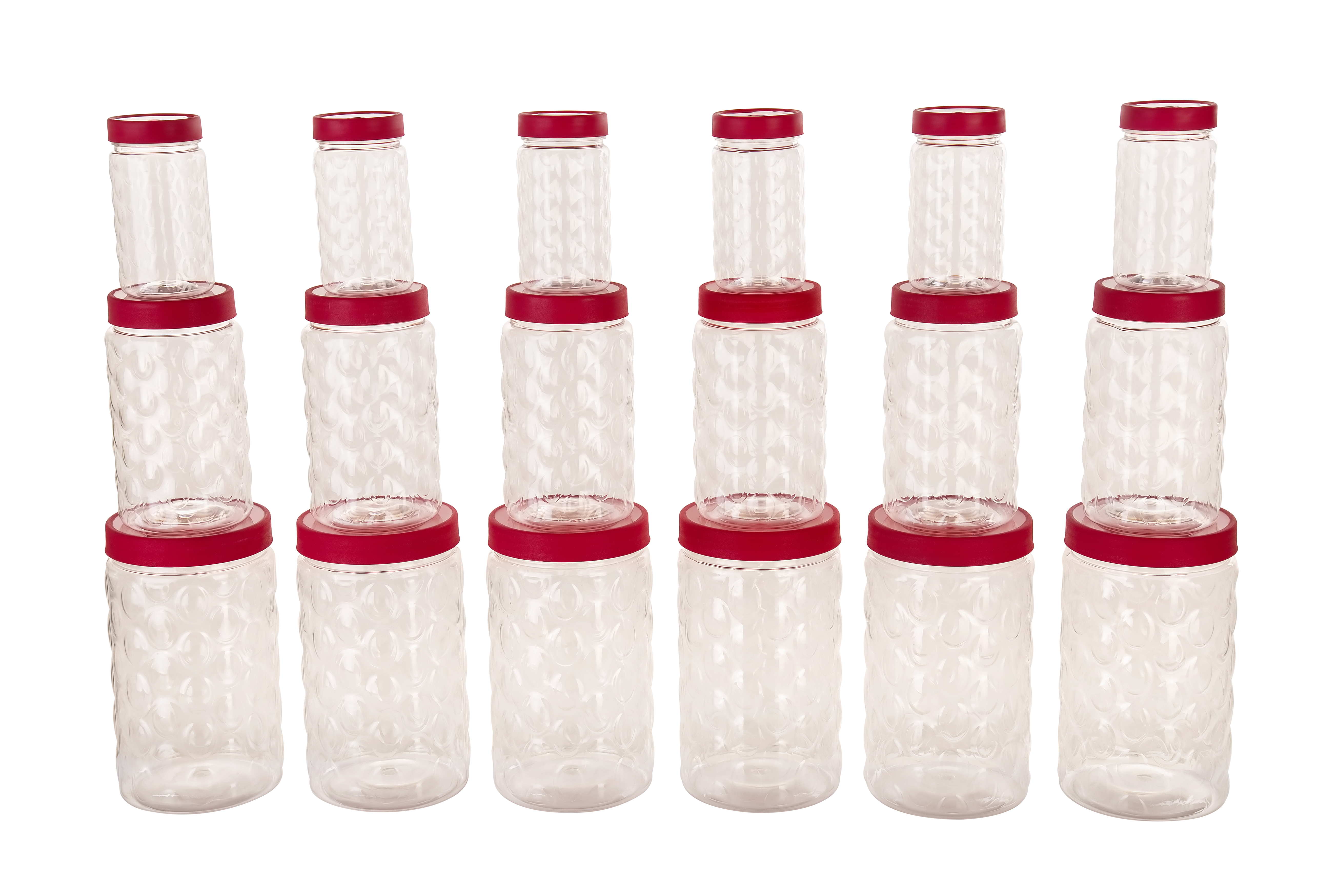 Plastic 18 Pcs Checkers Container