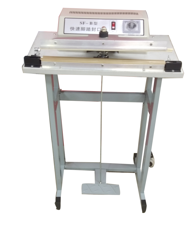 Foot Sealing Machine - Seal Length 400mm, Seal Width 2-3mm, Electric Driven, 450W Power, Dimensions 730x400x200mm, Weight 7.5kg