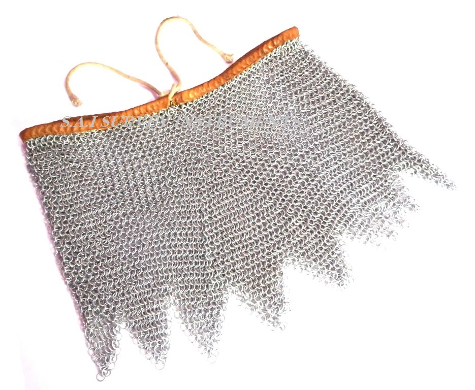 Metal Chainmail Armor Skirt ~ Medieval Chain Mail Armor Skirt ~ Chain-mail Armor Costume