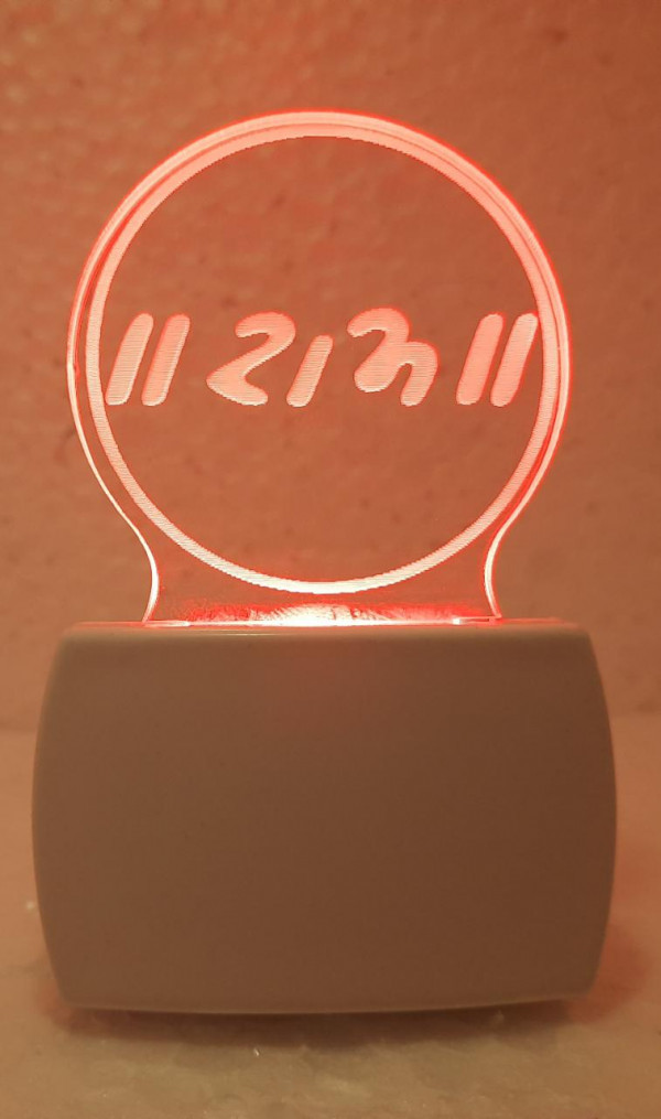 Soft Fiber Mop Cloth 3d Acrylic Ram Night Lamp