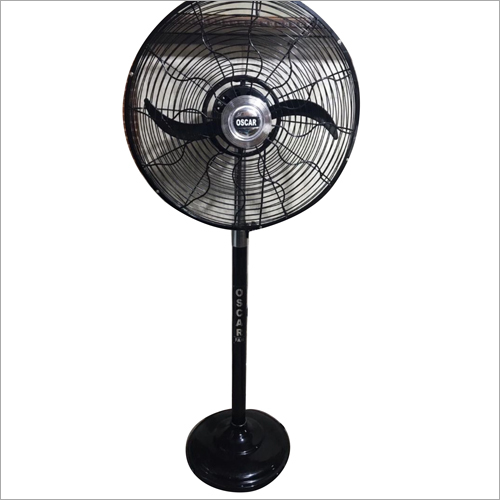 White 2 Blade Pedestal Fan