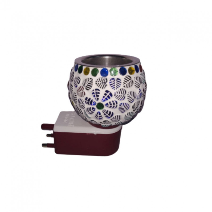 Ceramic ( 14 ) Platinum Aroma Burner Kapoor Dani