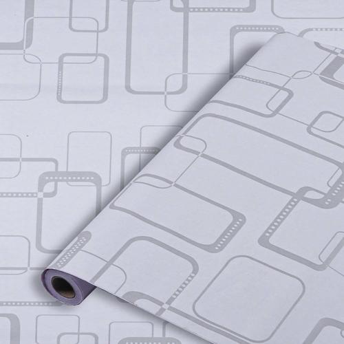 Soft Fiber Mop Cloth White And Silver Wallpaper