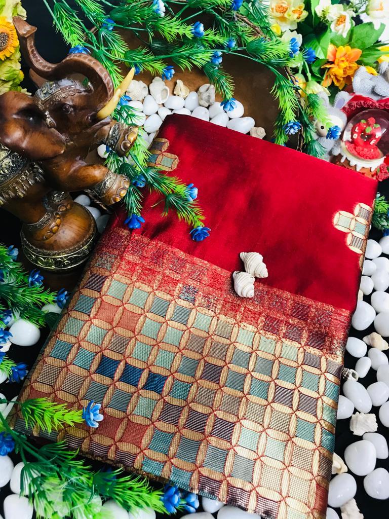 Multi Colour Saree New Launch