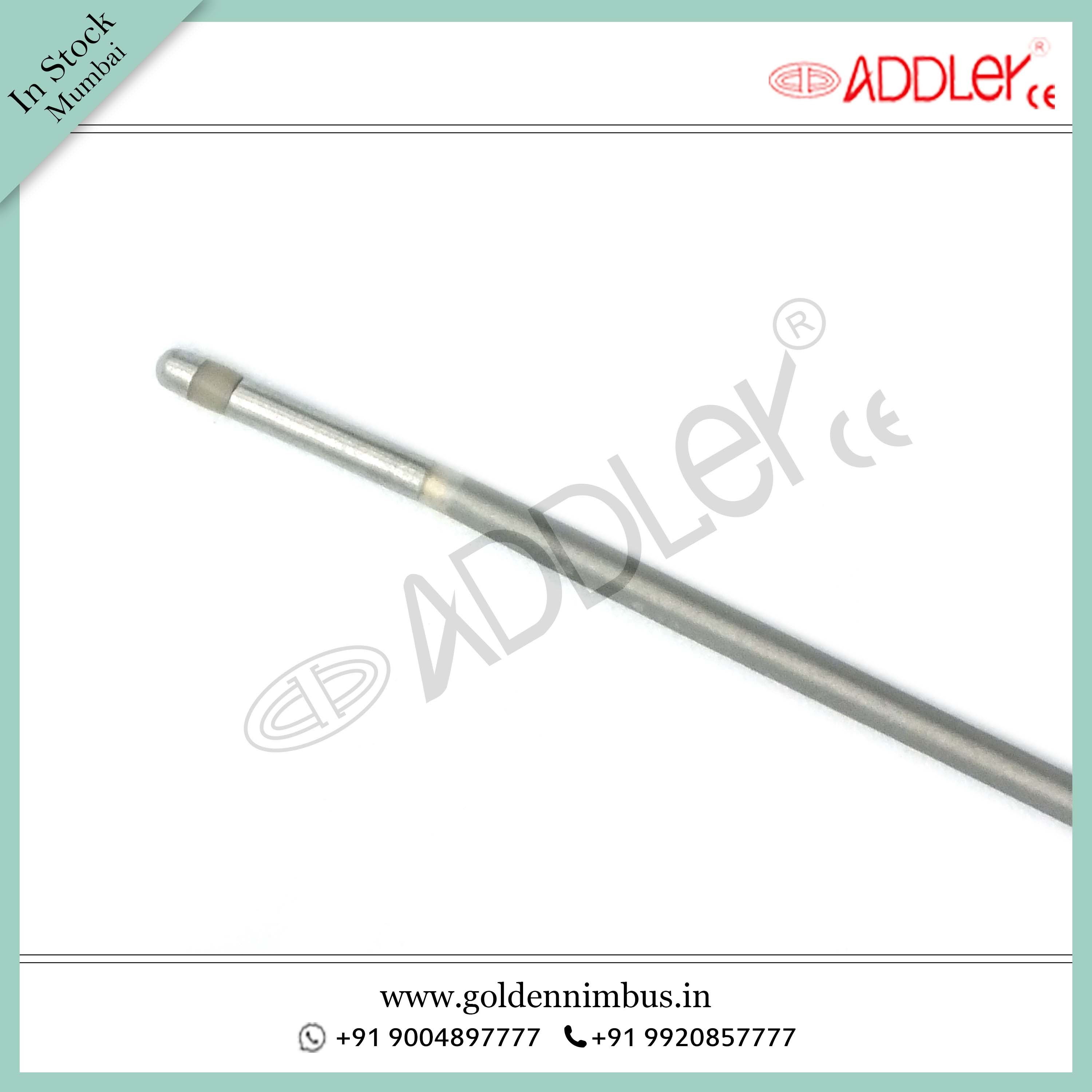 Bipolar Ball Electrode Addler - Steel, 5 X 5 X 10 Inch , Semi-automatic, Portable, Waterproof, Sterilized For Laparoscopic Surgery