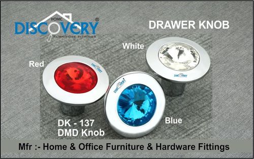 Red Diamond Drawer Knob
