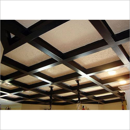 Zip False Ceiling - 12mm Thickness, Color Coated | Integrated Ceilings for Fireproof, Soundproof, Heat Insulation Applications in Offices & Hotels