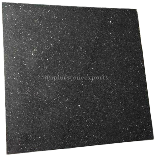 2x2 Black Galaxy Tile South Granite Slab