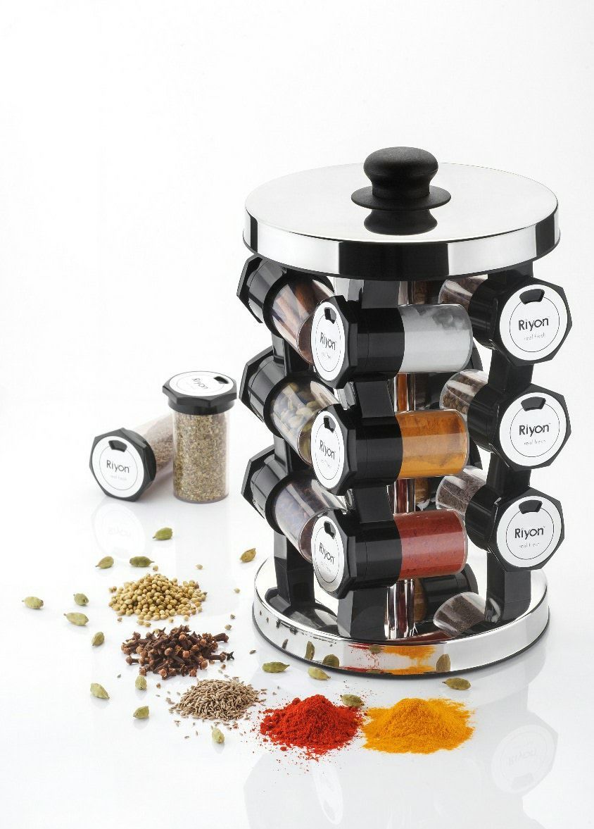 Plastic 12pcs Riyon Spice Rack