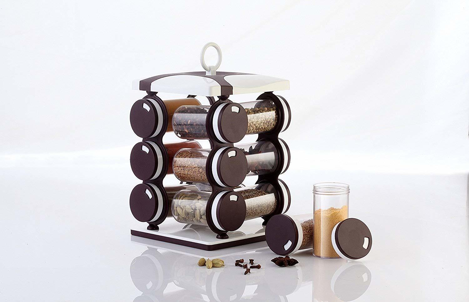 Plastic 12pcs Riyon Spice Rack