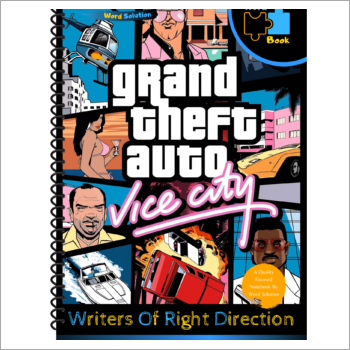 Grand Theft Auto Word Book Spiral