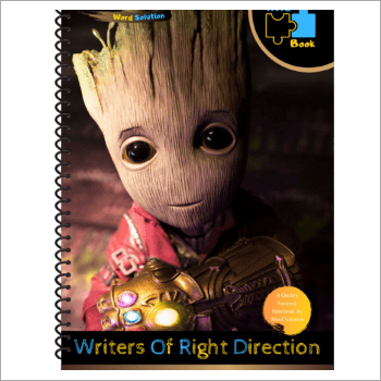 Groot Print Word Book Spiral