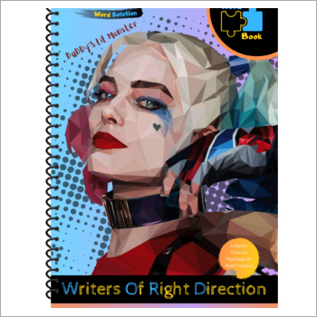 Harley Quinn Word Book Spiral