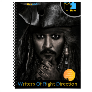 Jack Sparrow Word Book Spiral