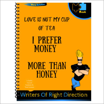 Johnny Bravo Quote Word Book Spiral