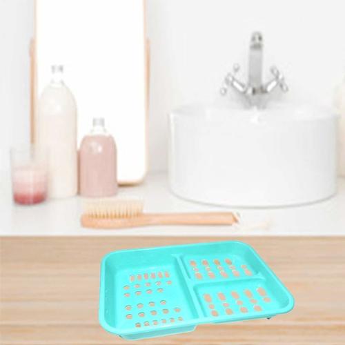 Soft Fiber Mop Cloth 3 In 1 Soap Keeping Plastic Case For Bathroom Use