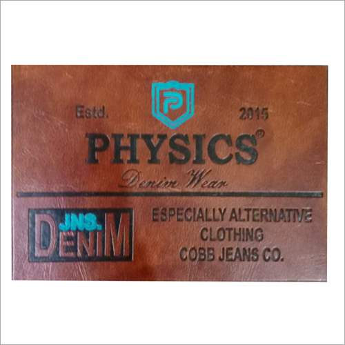 Denim PU Label