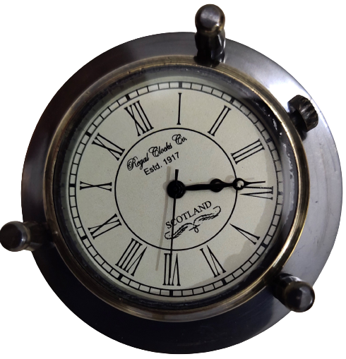 Antique Black Hourglass Sand Timer With Clock Dimension(l*w*h): 5.5 Inch*2inch*5.5inch Inch (In)