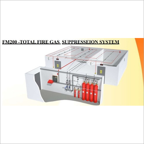 Fm200-Total Fire Suppression System Application: Industrial