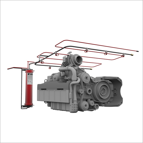 Vehicle Engines Fire Suppression System