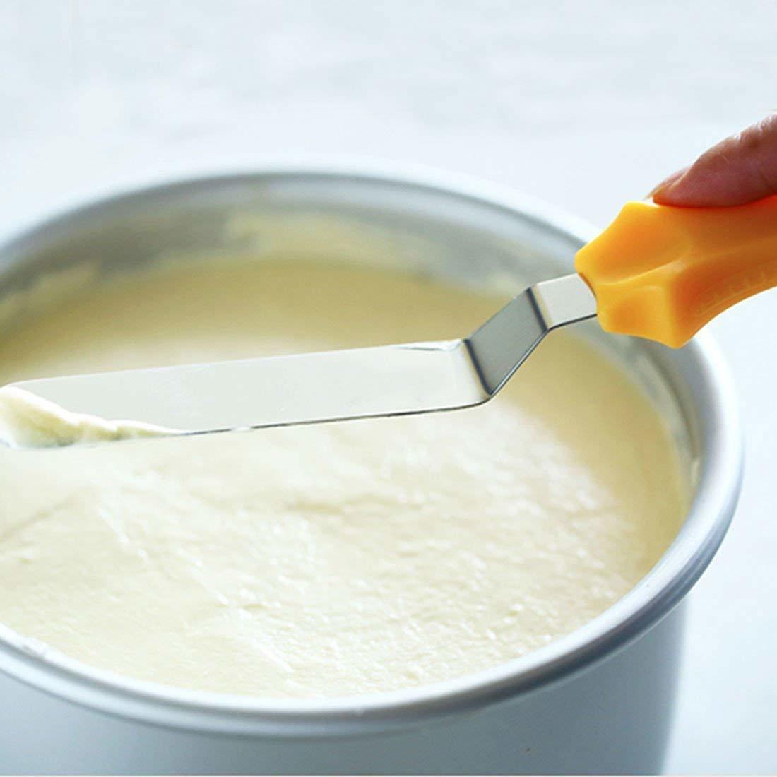 Multi-function Cake Icing Spatula Knife - Set Of 3 Pieces