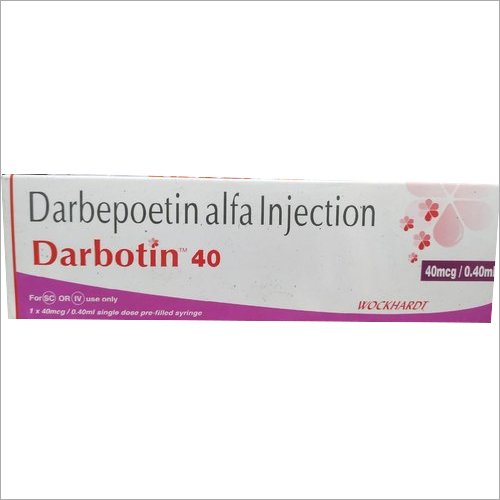 डार्बेपोएटिन अल्फ़ा इंजेक्शन