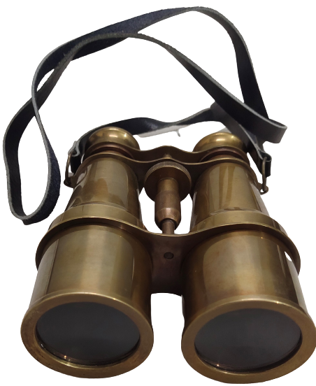 Golden Brass Telescope