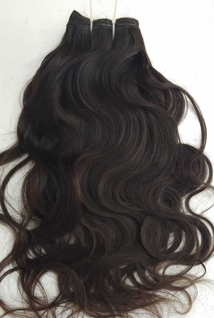 Indian Raw Vintage Body Wave Human Hair Weave