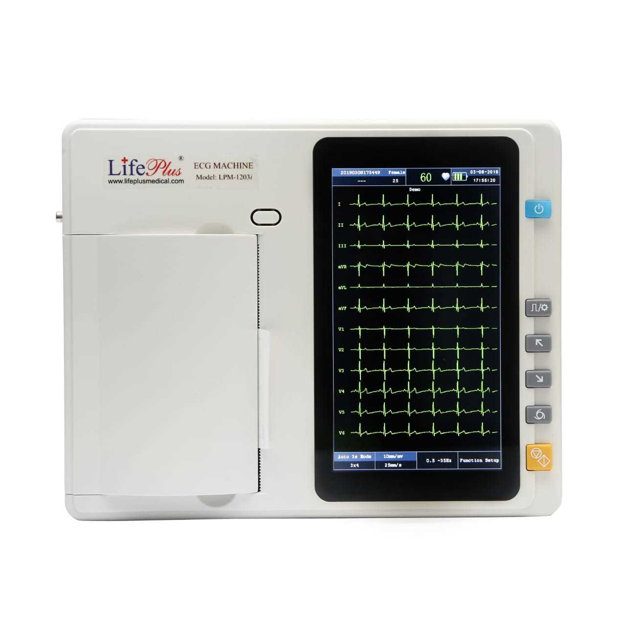 Ecg Machine Accuracy: 100 Mm/m