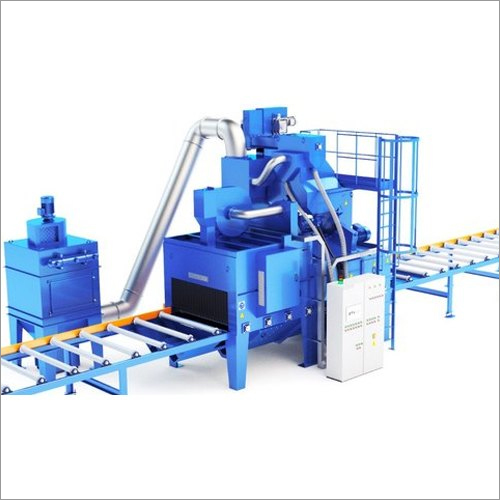 Semi Automatic Shot Blasting Machine Power Source: Electricity