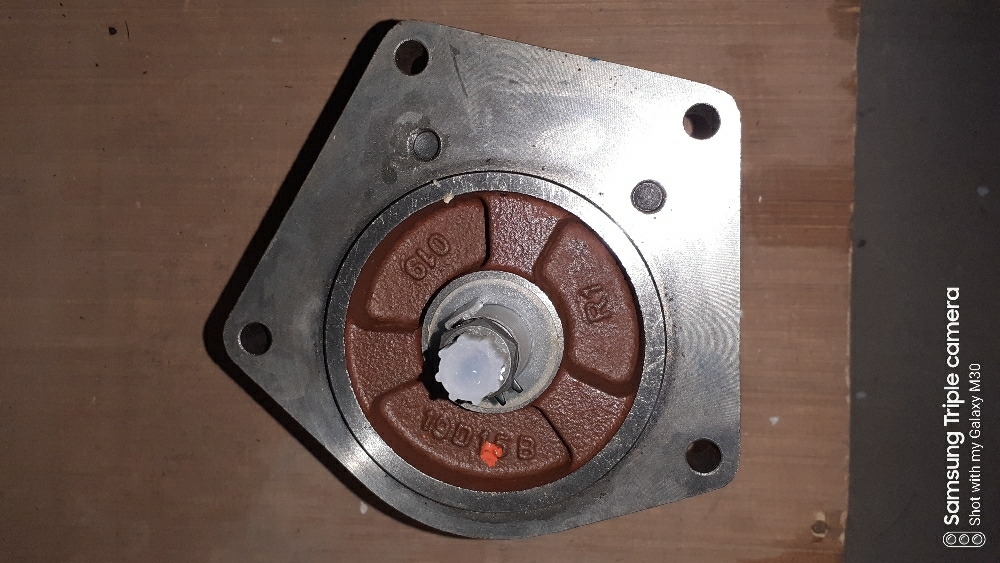 Red Hydraulic Pump