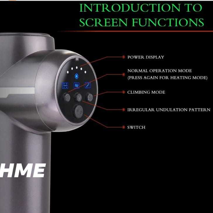 Full Body Massager - Steel Construction, Portable Design | Lcd Display, Heating System, Ideal For Adults, Elders, Targeting Back, Cervical, Joints, Muscles, Shoulders