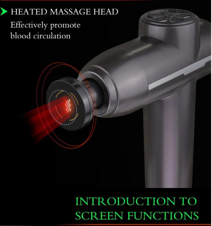 Full Body Massager - Steel Construction, Portable Design | Lcd Display, Heating System, Ideal For Adults, Elders, Targeting Back, Cervical, Joints, Muscles, Shoulders