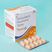 Nimesulide + Paracetamol Tablets - 100 Tablets, Pain Relief for Headache, Migraine, Muscle Pain, Rheumatoid Arthritis, Suitable for All Ages