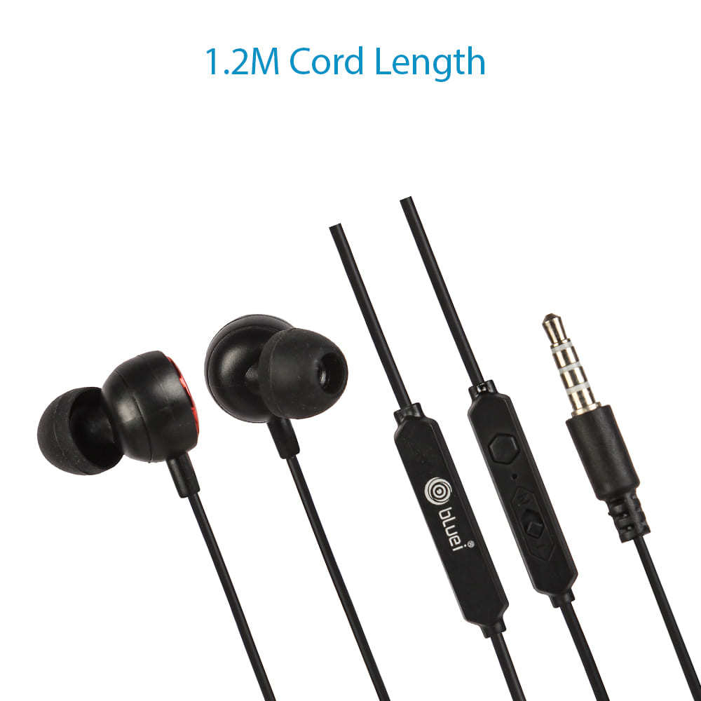 Bluei Sasta Jugaad 3.5mm Jack Heavy Bass Stereo Superior Sound Universal Earphone