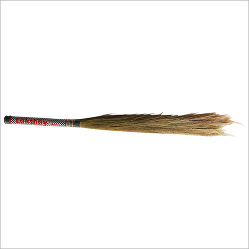 Cleaning Grass Floor Broom - Shillong Green Grass, 49 Inch | Steel Material For Effective And Efficient Floor Cleaning